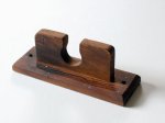 wooden broom holder