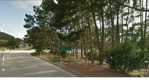 The entrance to 17 Mile Drive