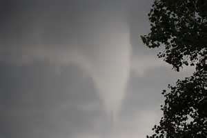 Tornado beginning to form